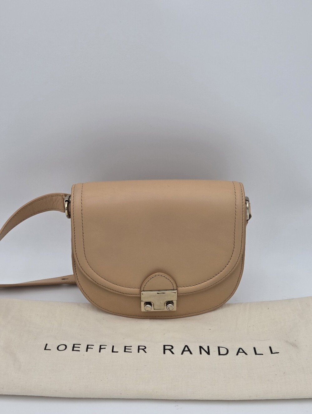 Loeffler Randall Nappa Saddle Bag